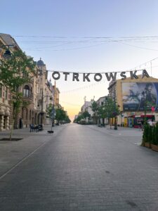 De São Paulo para Lodz na Polônia