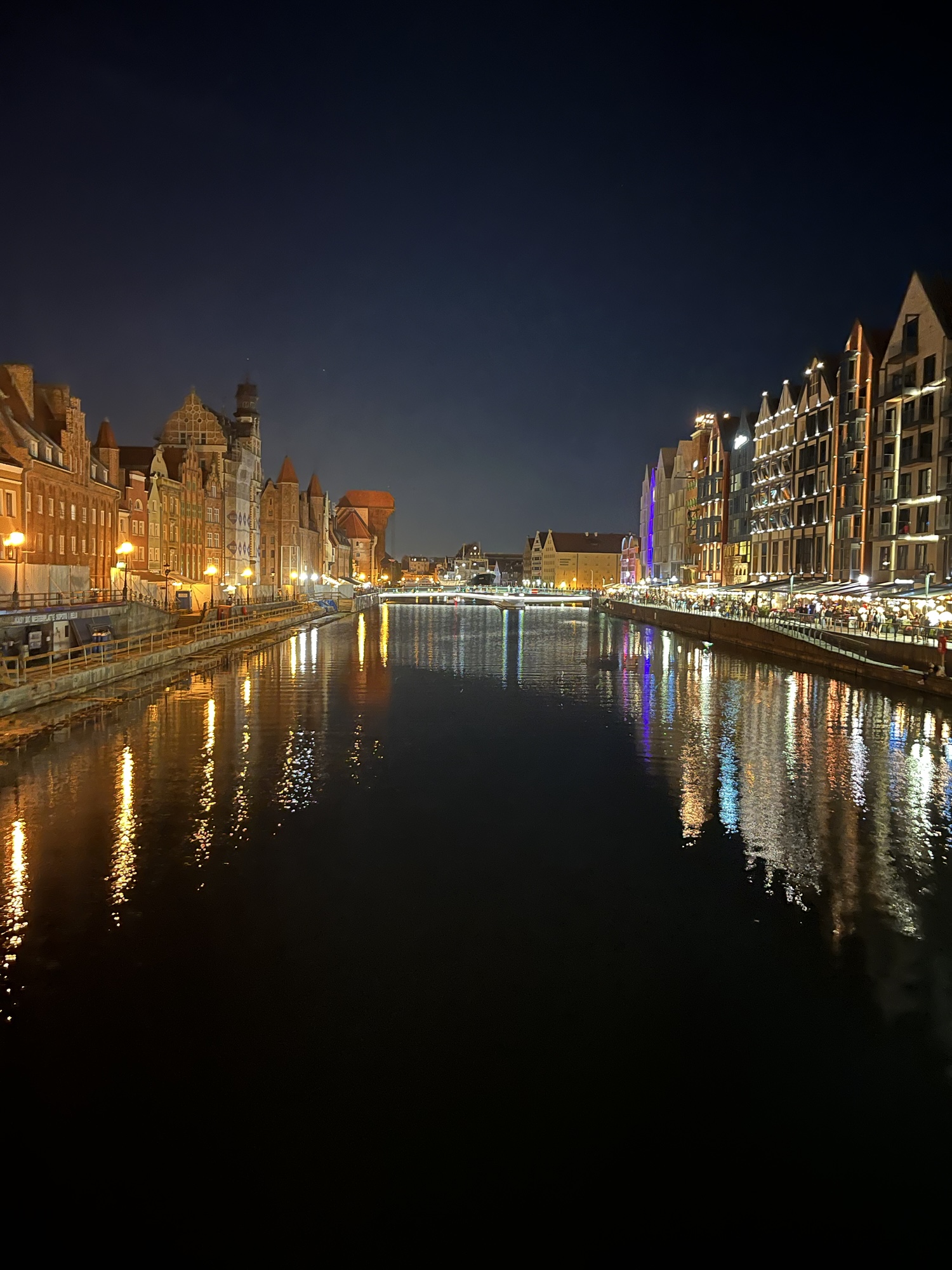 Vistas perfeitas passeando pelo centro historico de gdansk