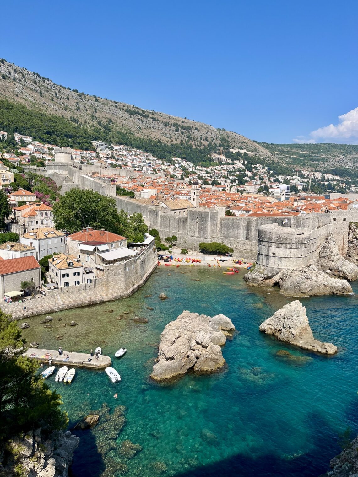 Vista Fort Lovrijenac